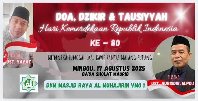 Dzikir dan Doa bersama memperingati HUT RI